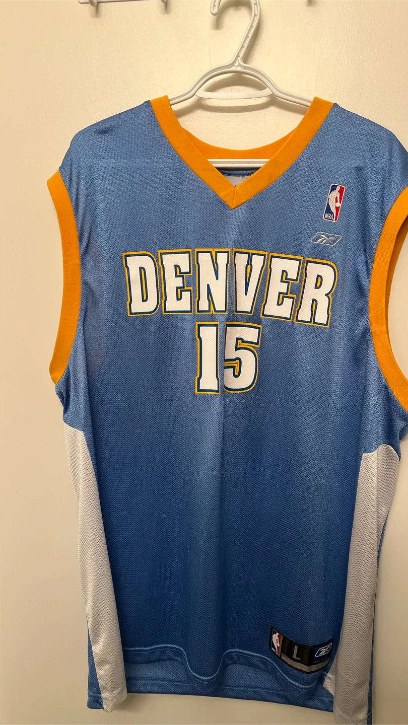 Carmelo Anthony Denver Nuggets Jersey and Trading Card