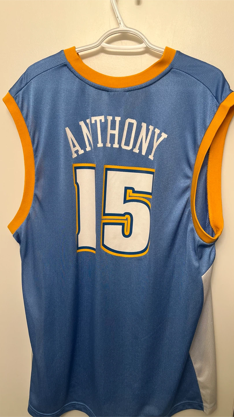 Carmelo Anthony Denver Nuggets Jersey and Trading Card - photo 2