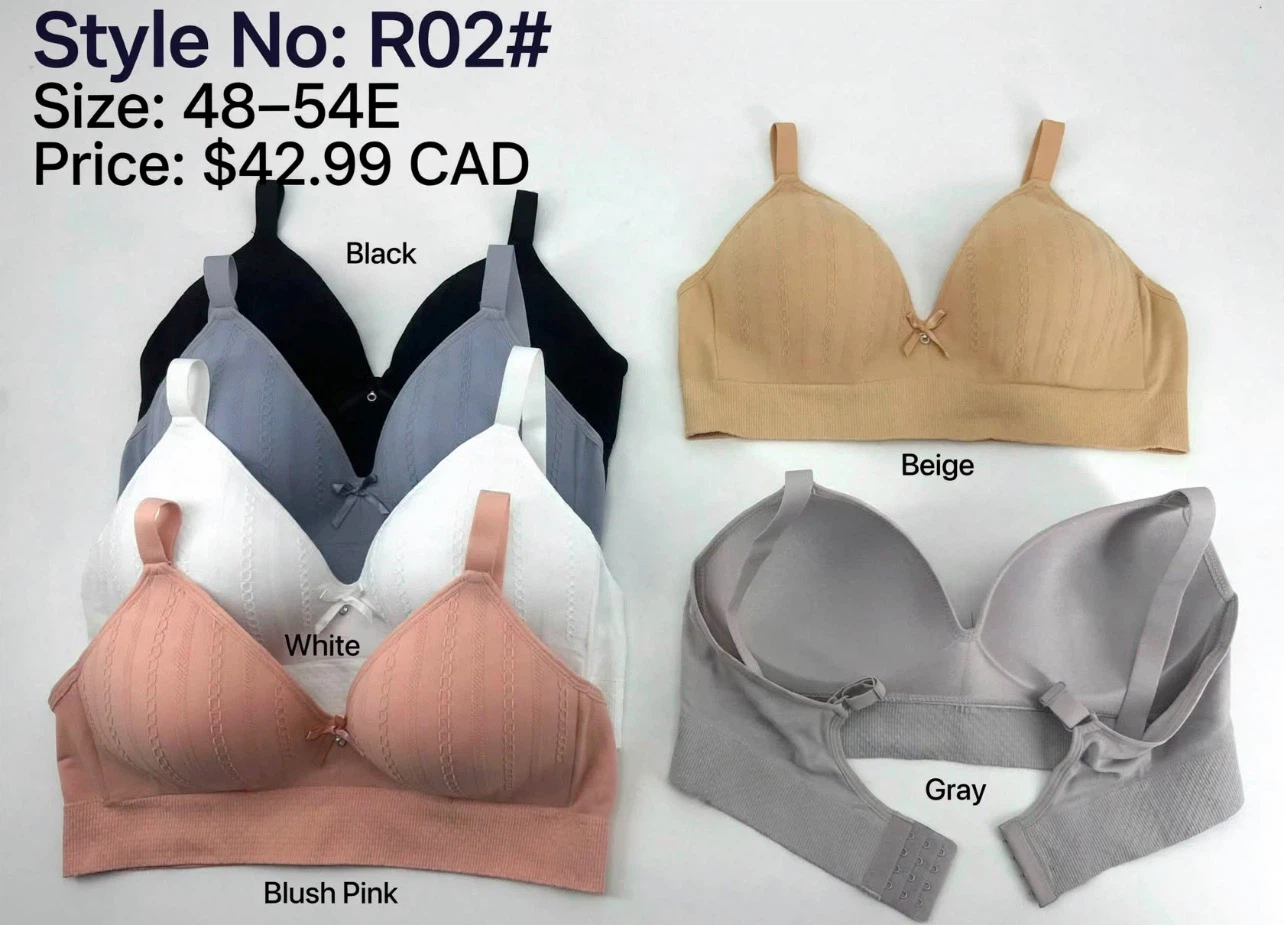 R02# Comfort Bras - Size 48-54E - photo 2