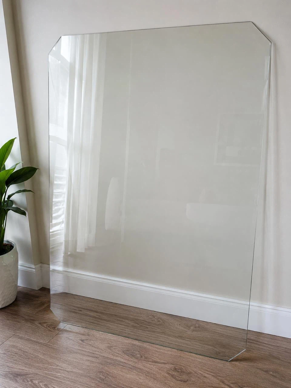 Brand New Beveled Glass Table Top – 78 cm (30.7") Square