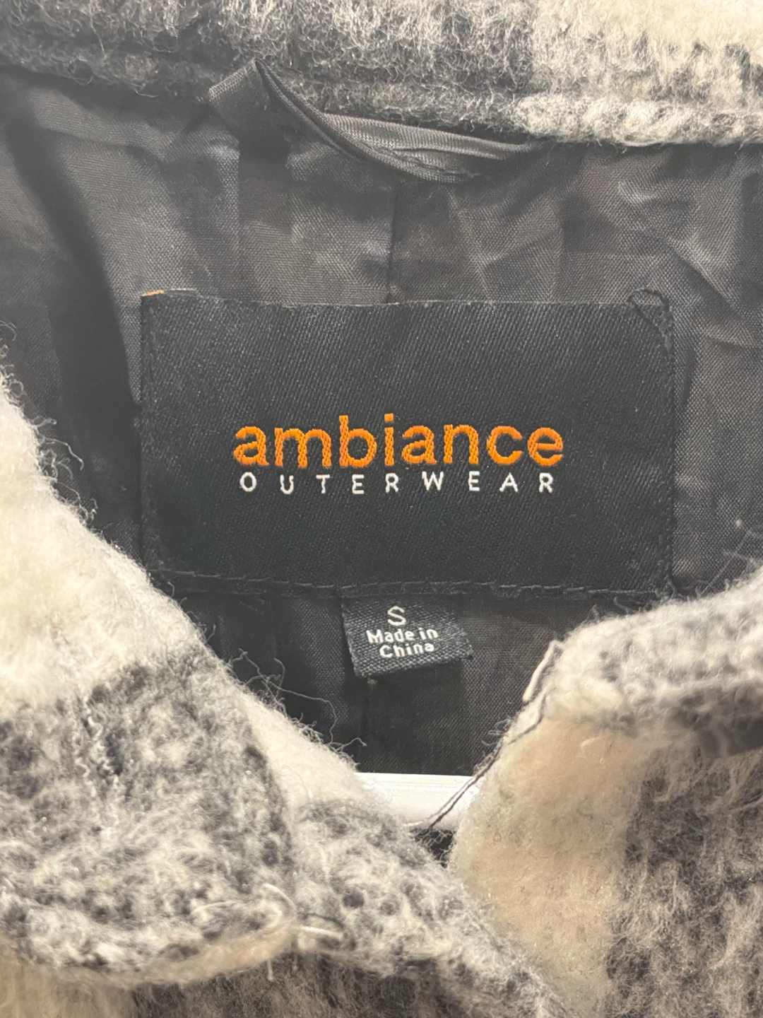 Ambiance Outerwear Plaid Shacket Size S - photo 2