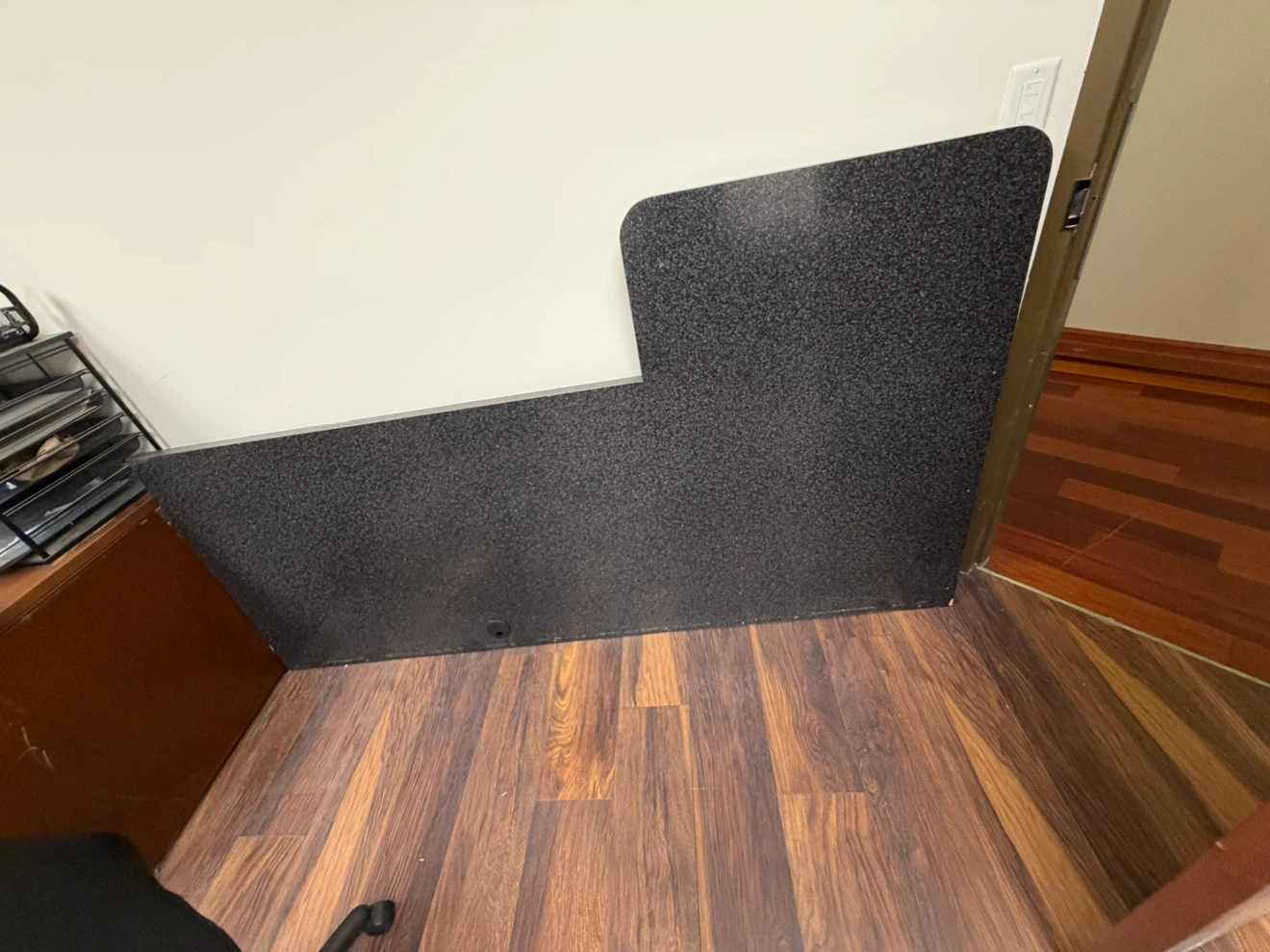 Corner marble  Desk top
