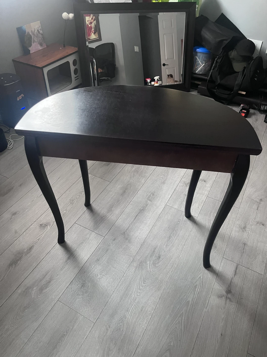 Wooden Console Table - photo 4