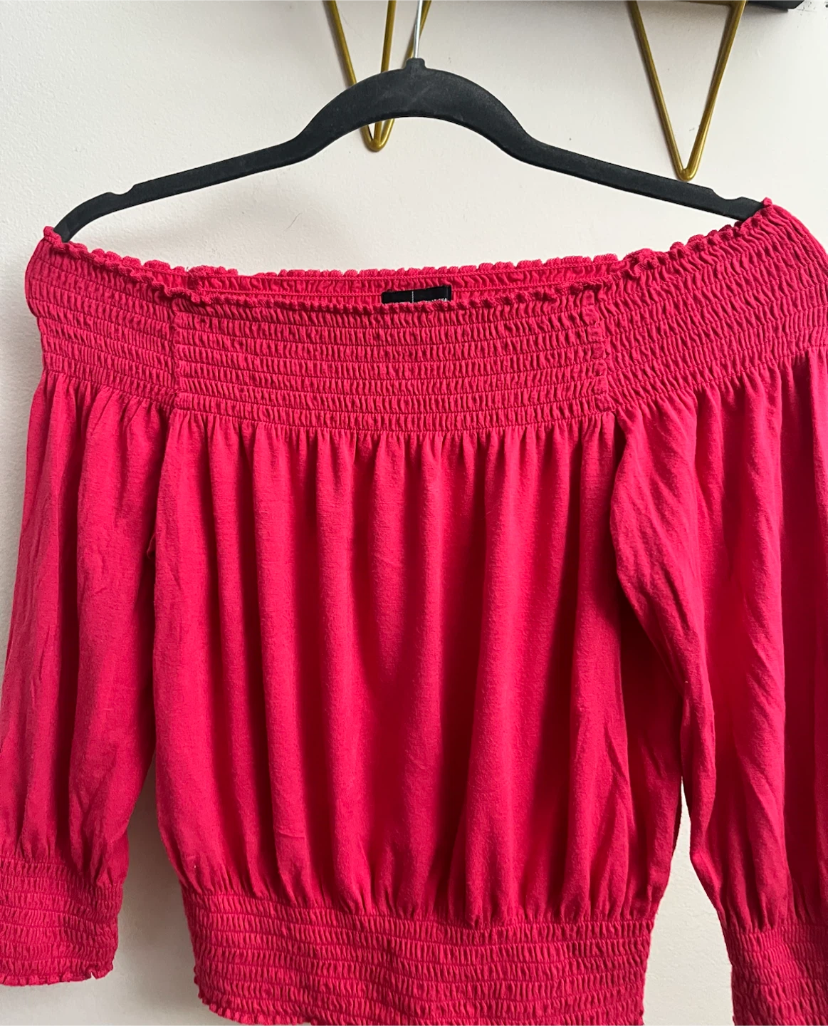 Moda International Off-the-Shoulder Top - Pink Size S - photo 3