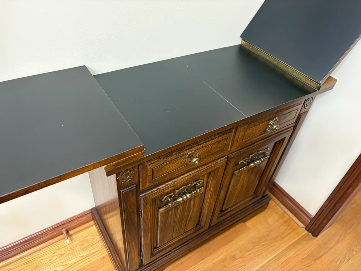 Vintage serving sideboard solid wood - photo 5