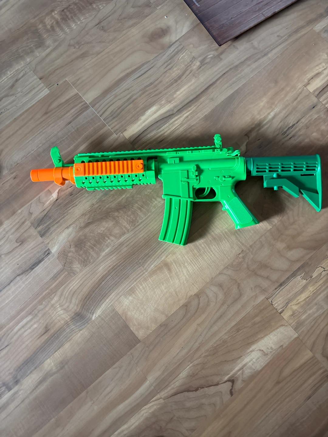 The toy gun