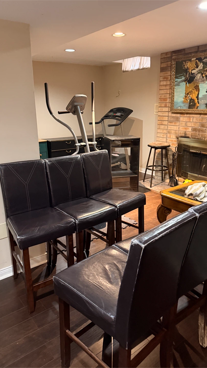 Leather Chairs $10 for 1 or 6 for $50