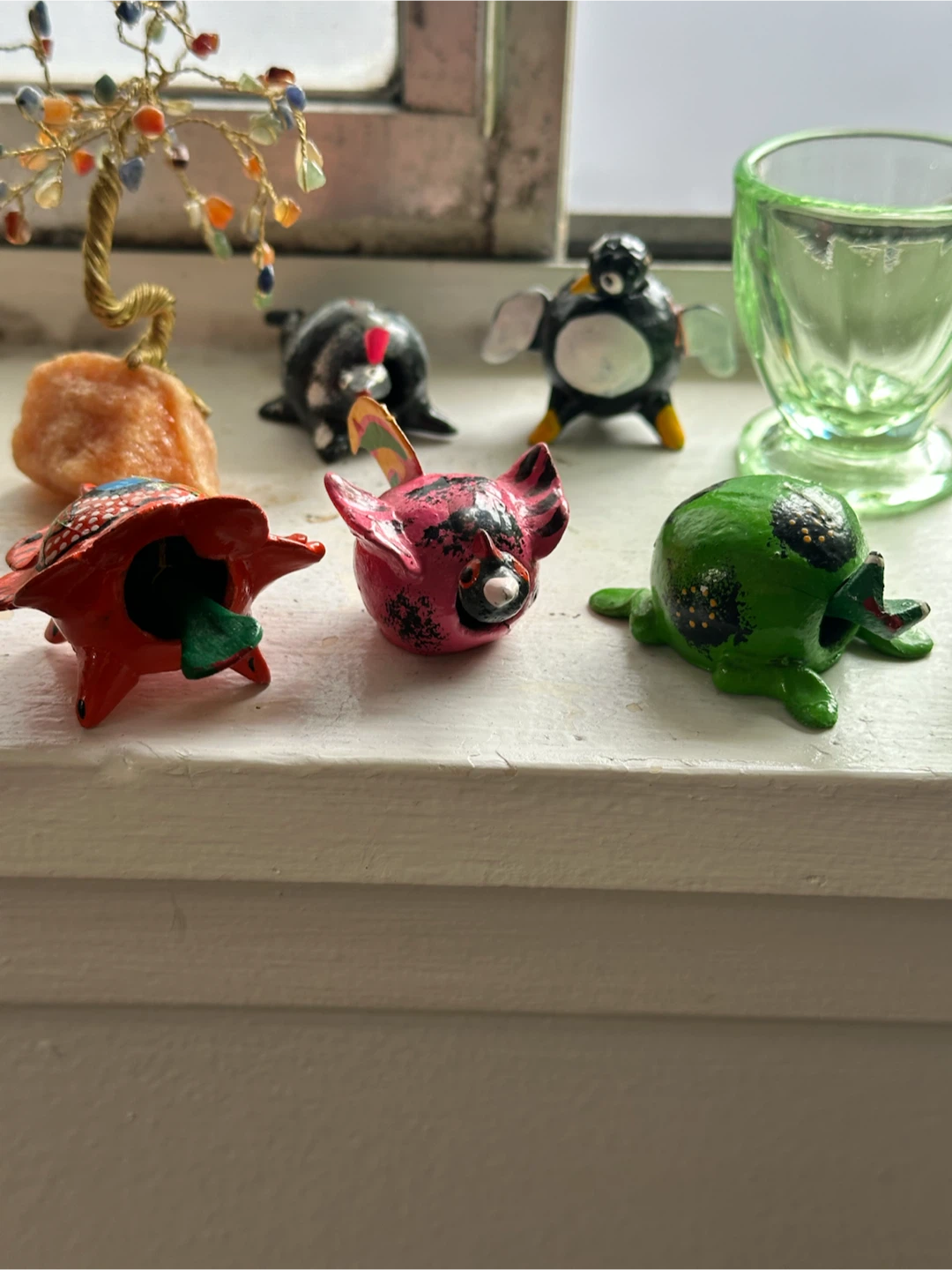 Lot of 5 micro-alebrijes