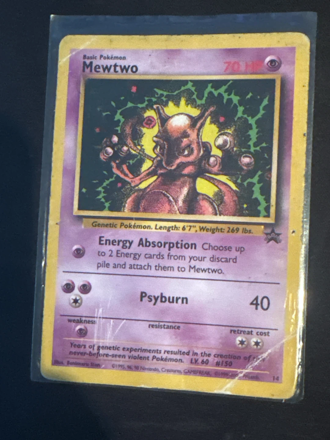 Mewtwo 14/53 WoTC Black Star Promo