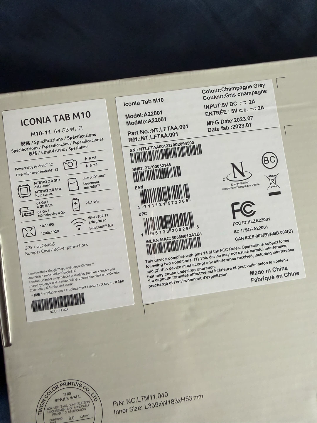Acer Iconia Tab M10 Tablet - photo 2