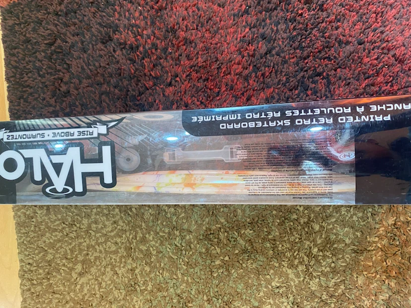 HALO Printed Retro Skateboard - photo 2