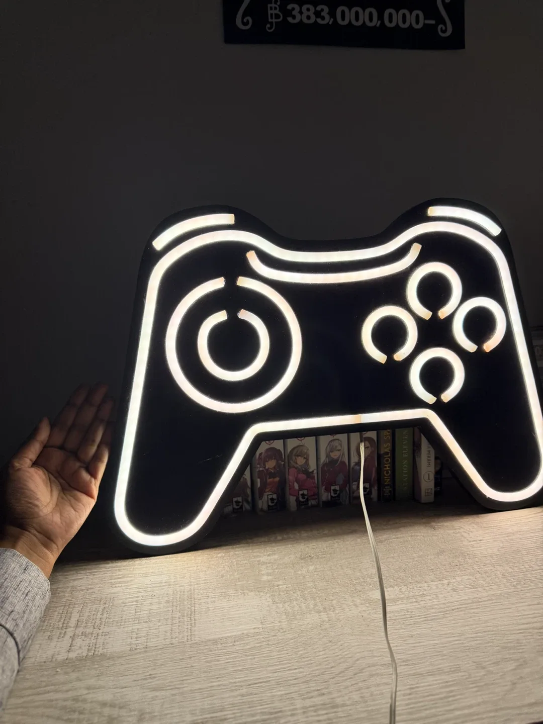 Gamer Controller LED Lamp