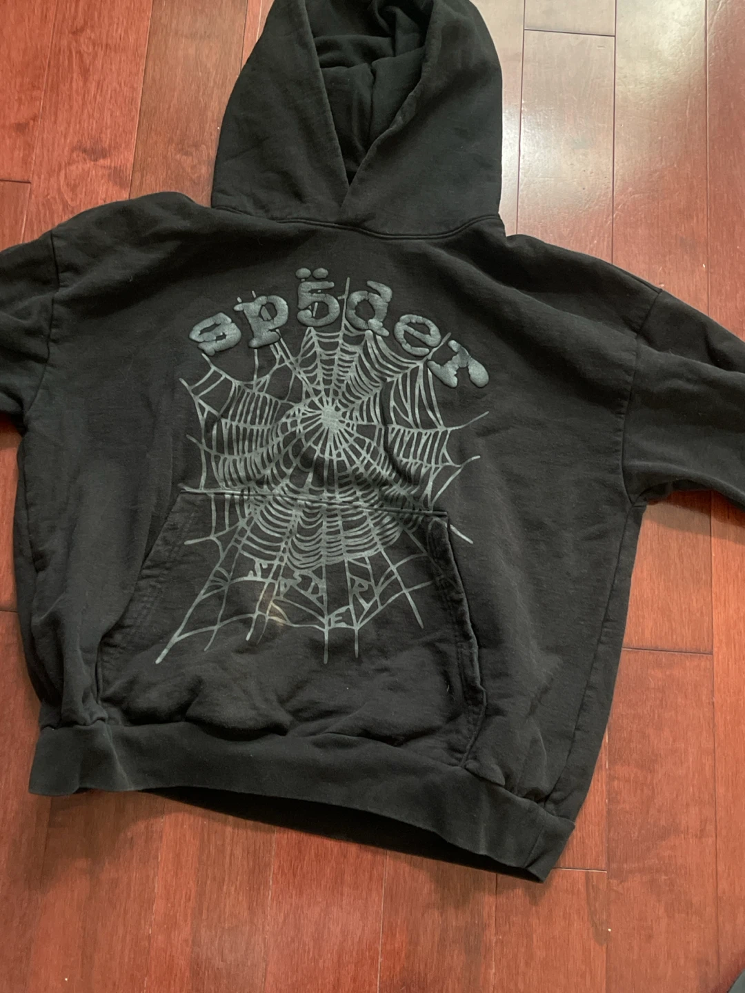 Spider Hoodie XL Black
