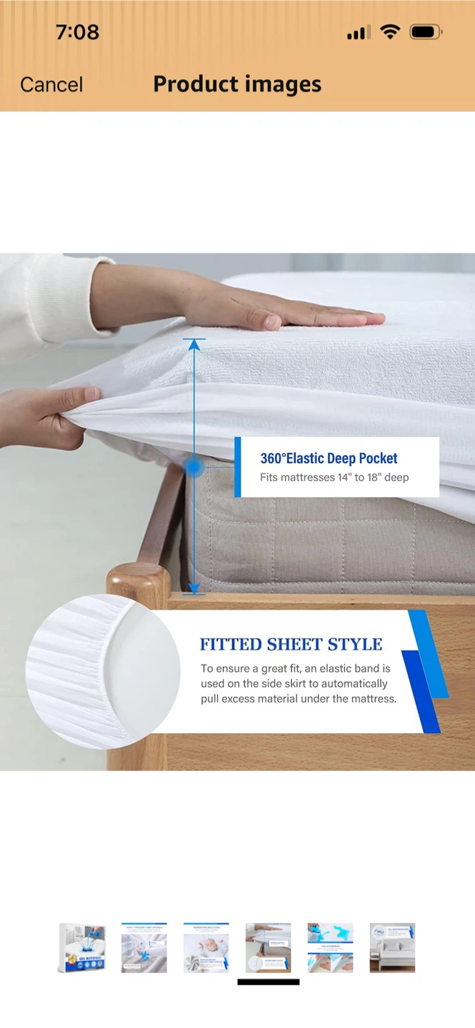 New-White Fitted Sheet Queen Size - photo 2
