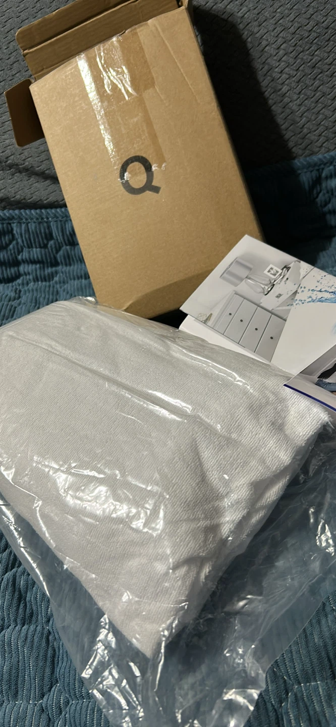 New-White Fitted Sheet Queen Size - photo 3