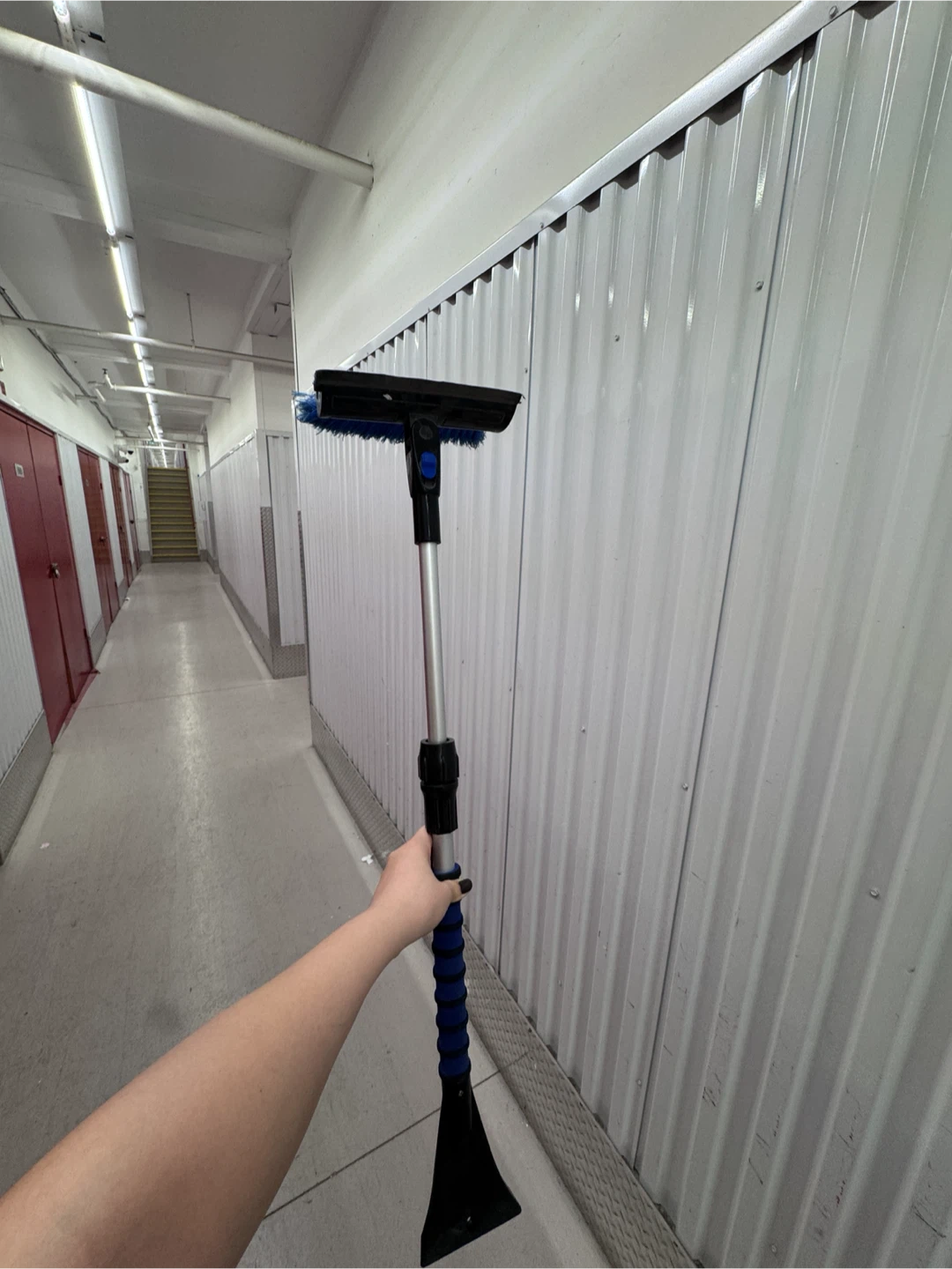 Extendable Snow Brush and Ice Scraper - photo 4