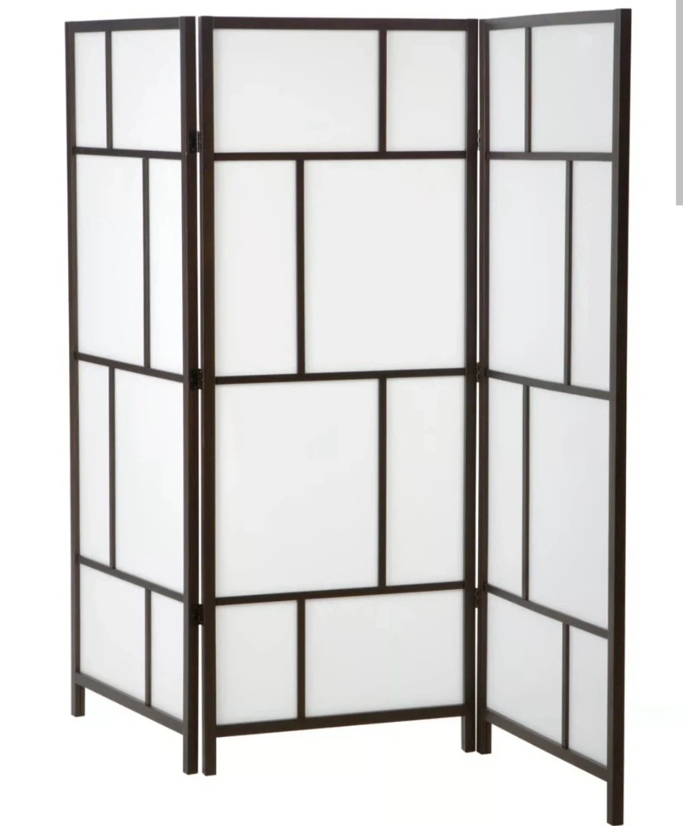 Two - IKEA 3 Panel Room Divider Screen