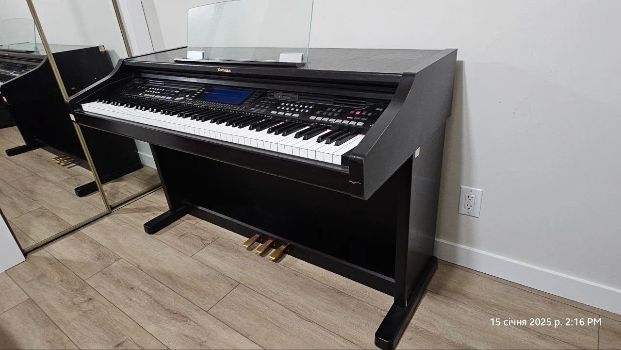 Technics SX-PR604 Digital Ensemble Piano + Matching Bench - photo 2