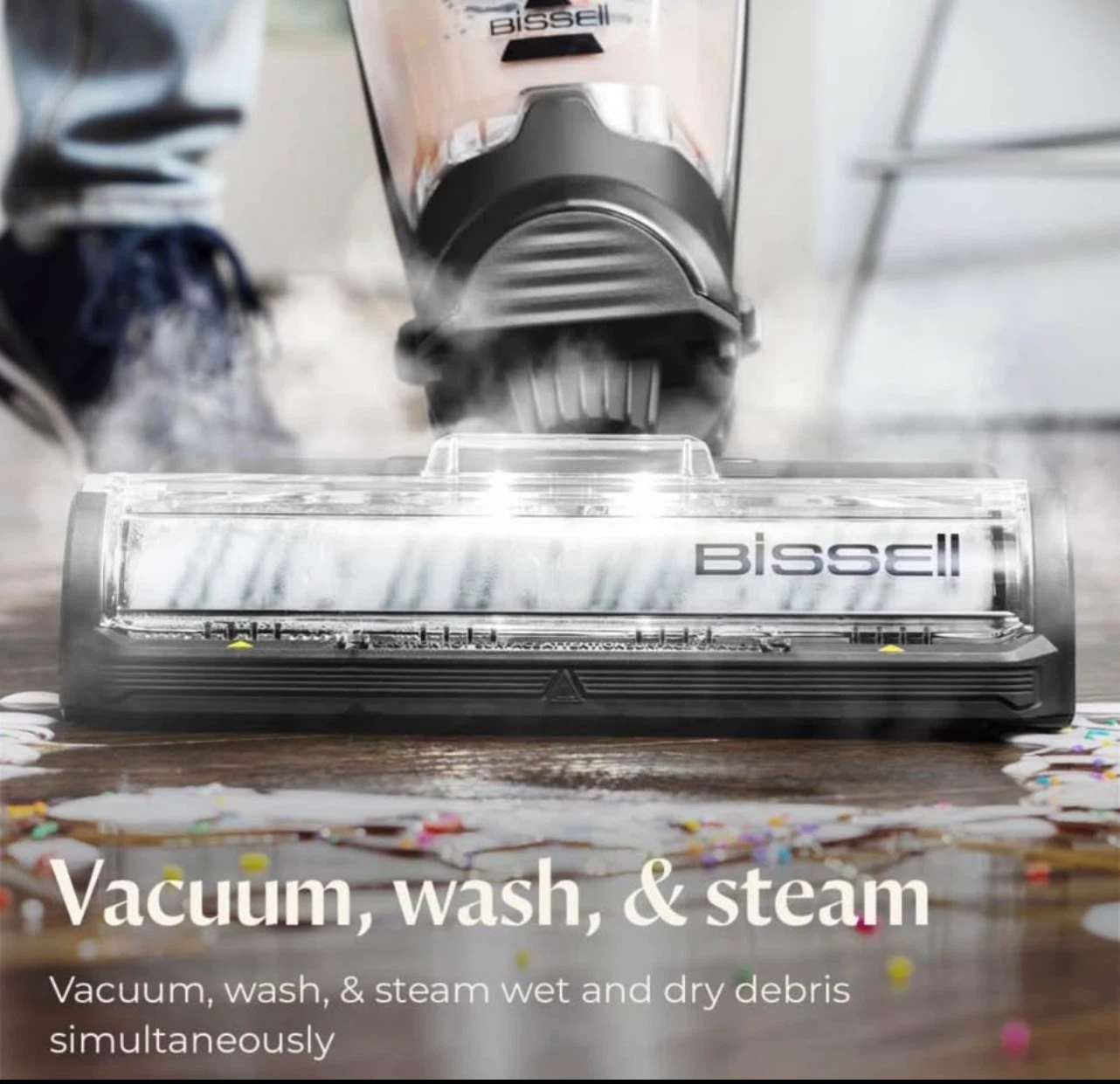Bissell CrossWave HydroSteam Plus Multi-Surface Cleaner - photo 2