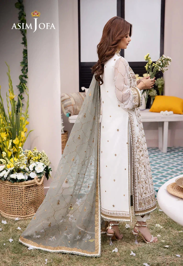 Asim Jofa White Embroidered Suit - photo 2