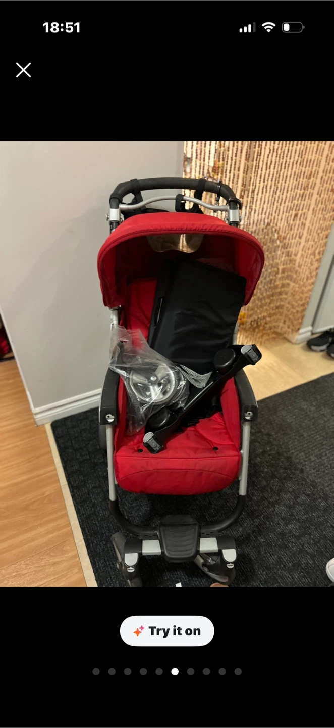 Red Stroller gone ASAP