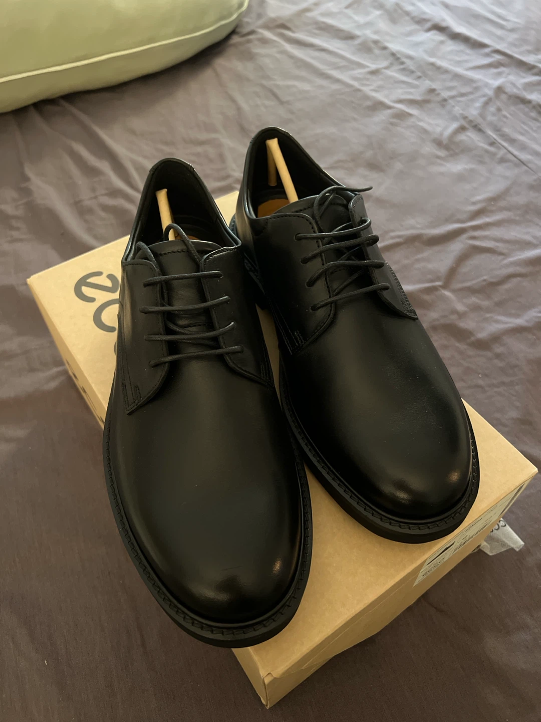 Brand New ECCO Leather Derby Shoes