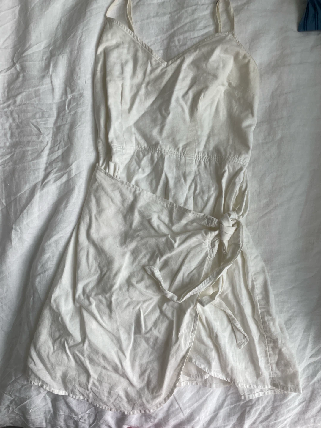 White Smocked Sundress