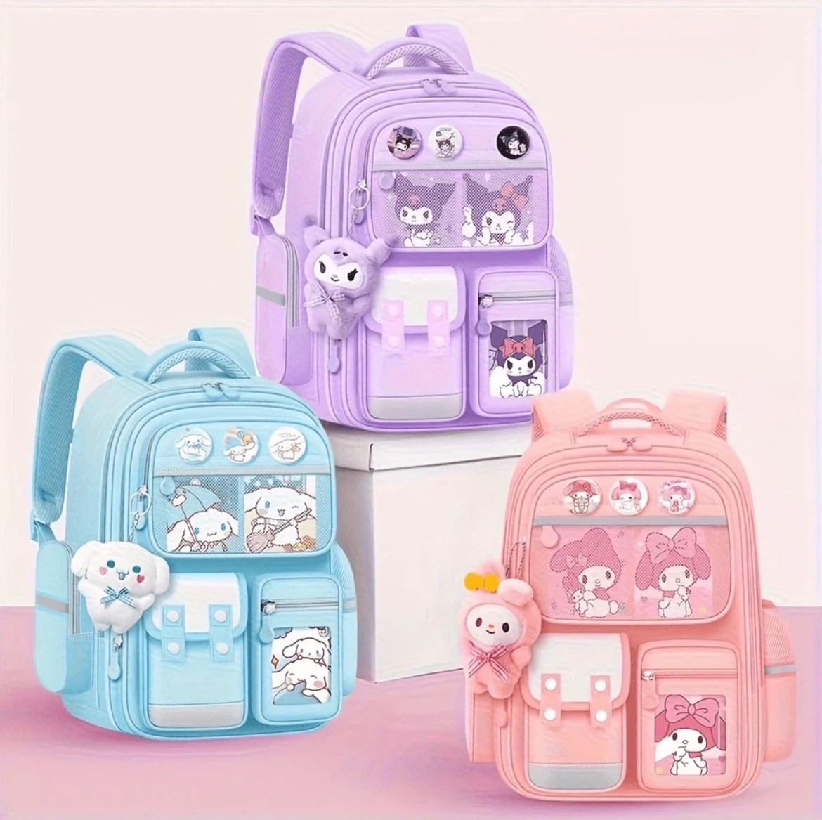 Kids' School Backpack with Astronaut Design - photo 3