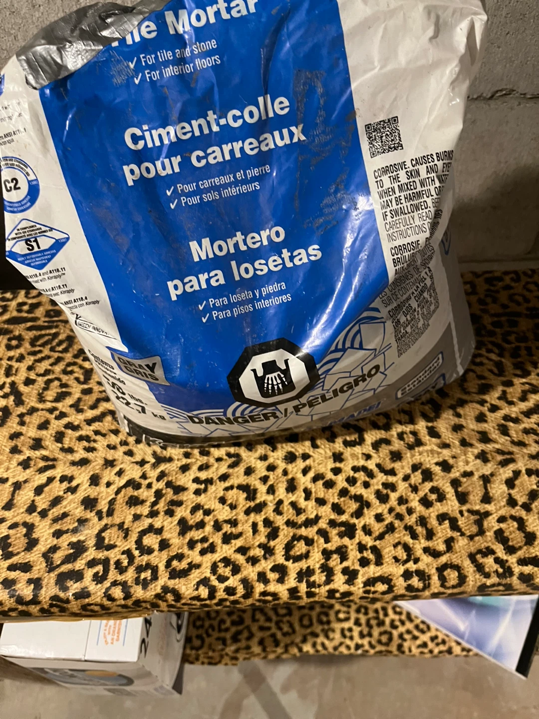MAPEI Gray Tile Mortar - half bag - photo 5