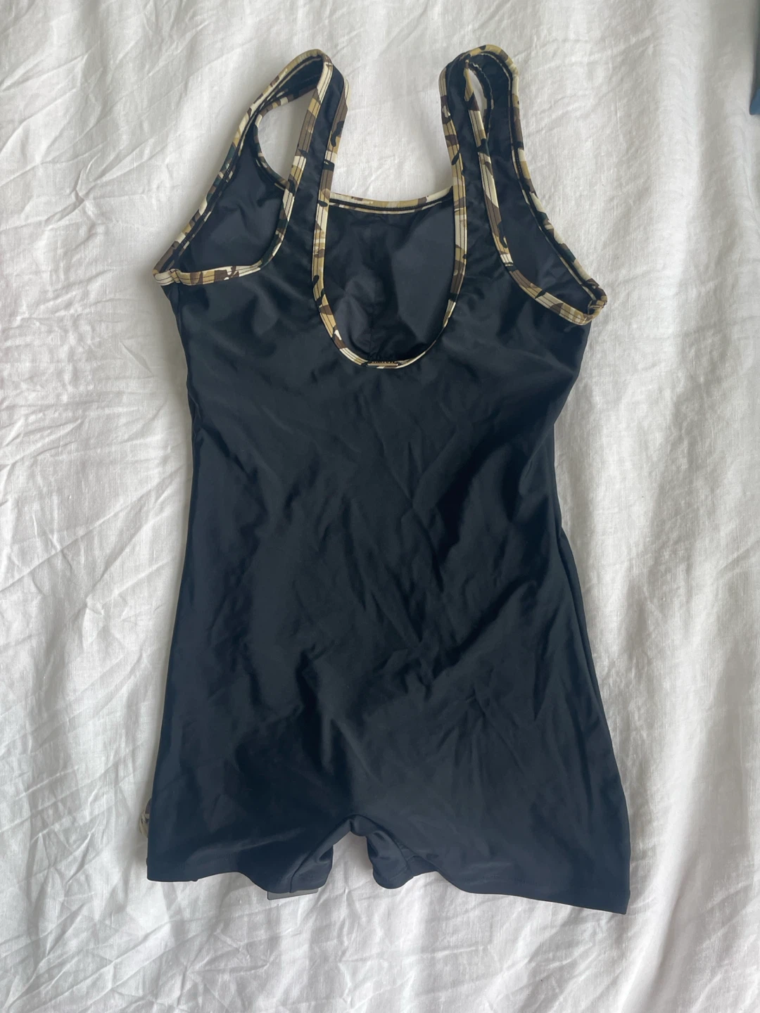 BNWT Black Camo Athletic Swimsuit - photo 2
