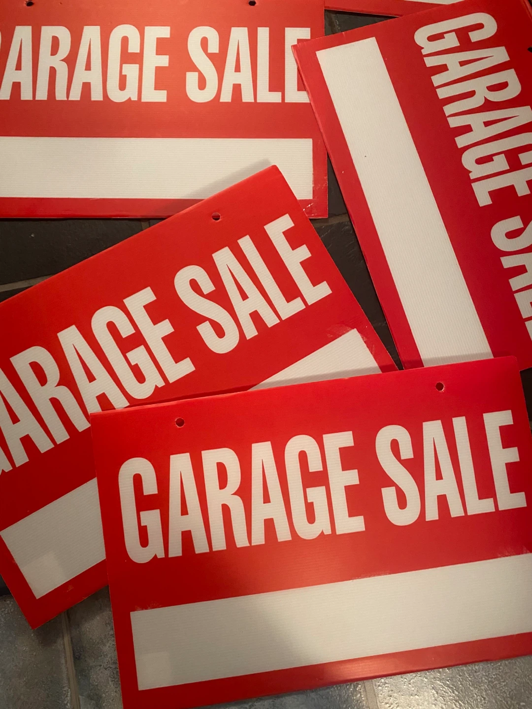 Garage Sale Signs - photo 2