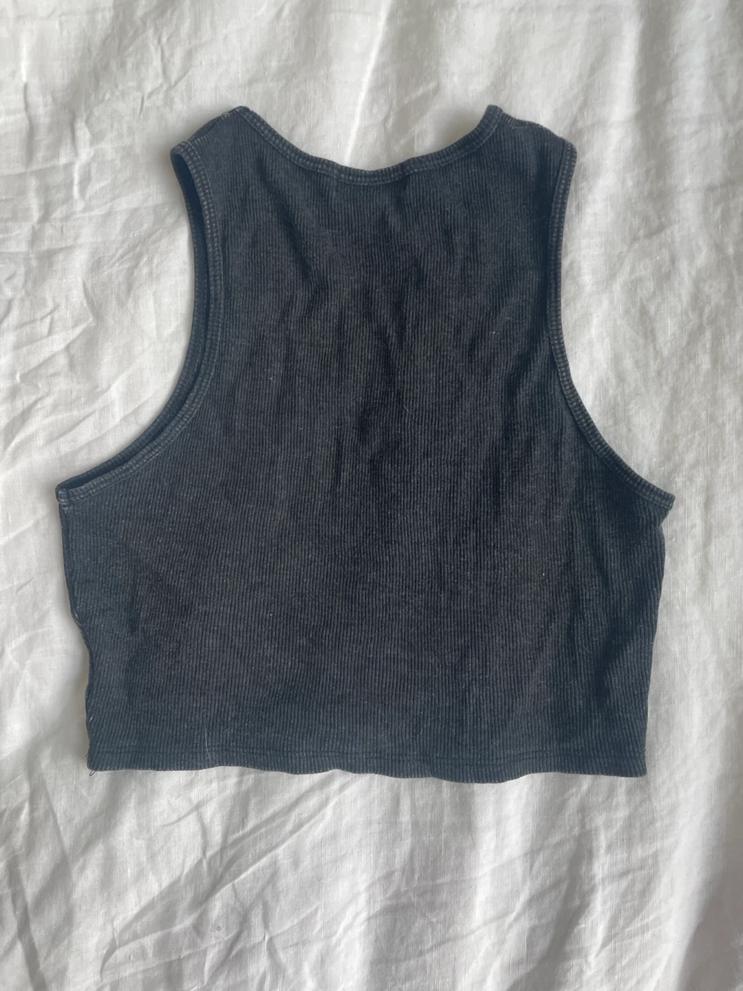 Black Playboy Cropped Tank - photo 2