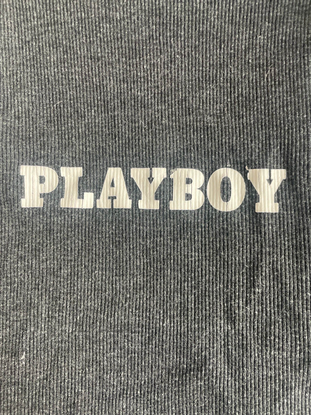 Black Playboy Cropped Tank - photo 3