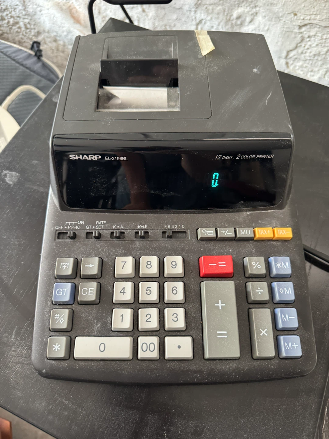 Sharp EL-2196BL Electronic Calculator with Printer