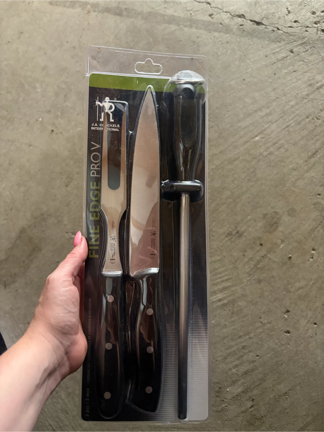 J.A. Henckels Fine Edge Pro V Carving Set