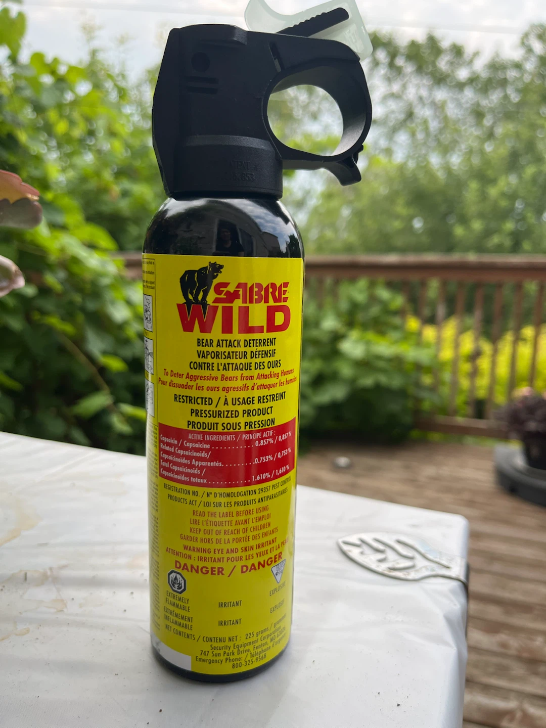 SABRE WILD Bear Attack Deterrent Spray