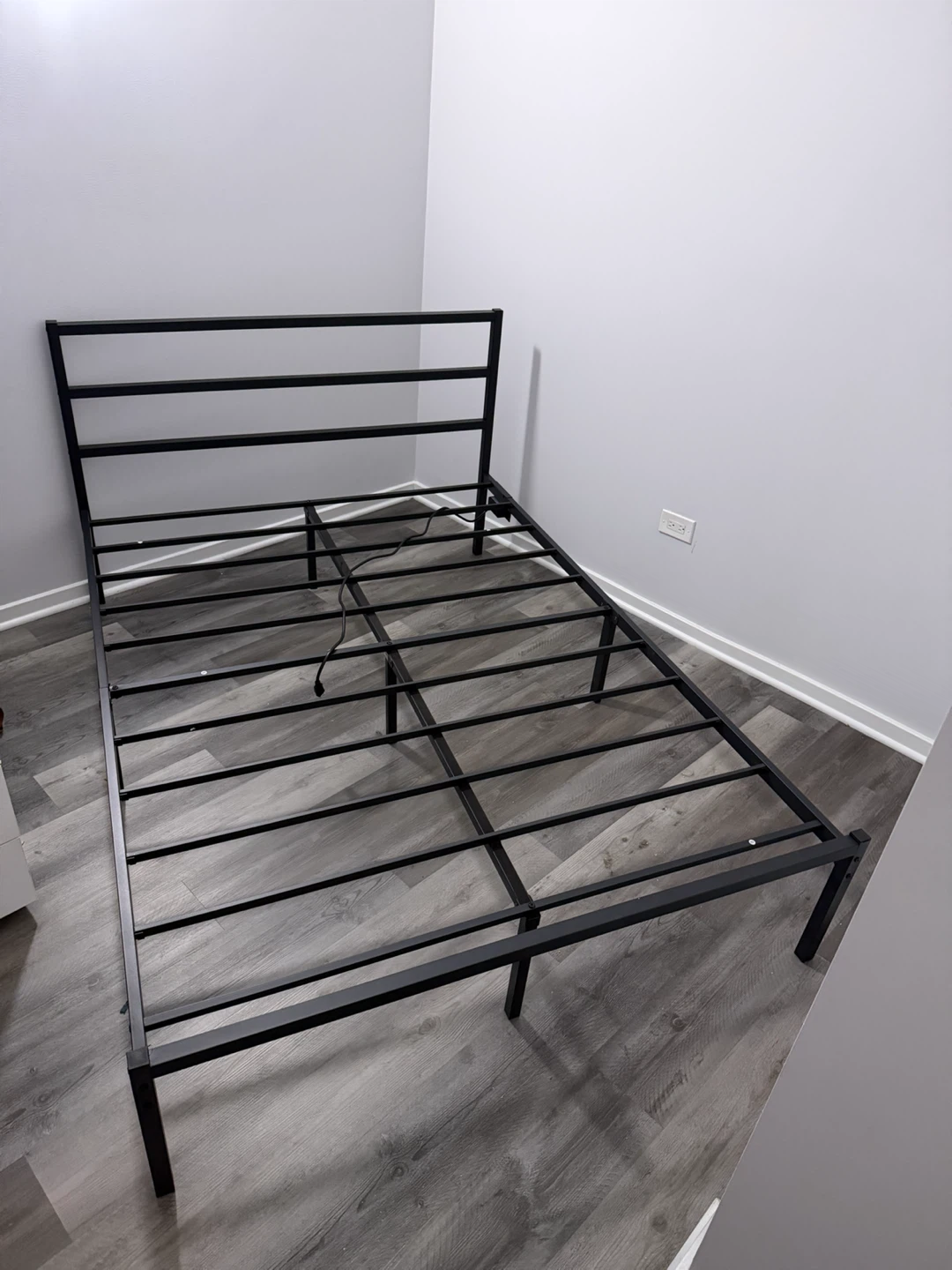 Full Size Bed Frame and Mattress - photo 3
