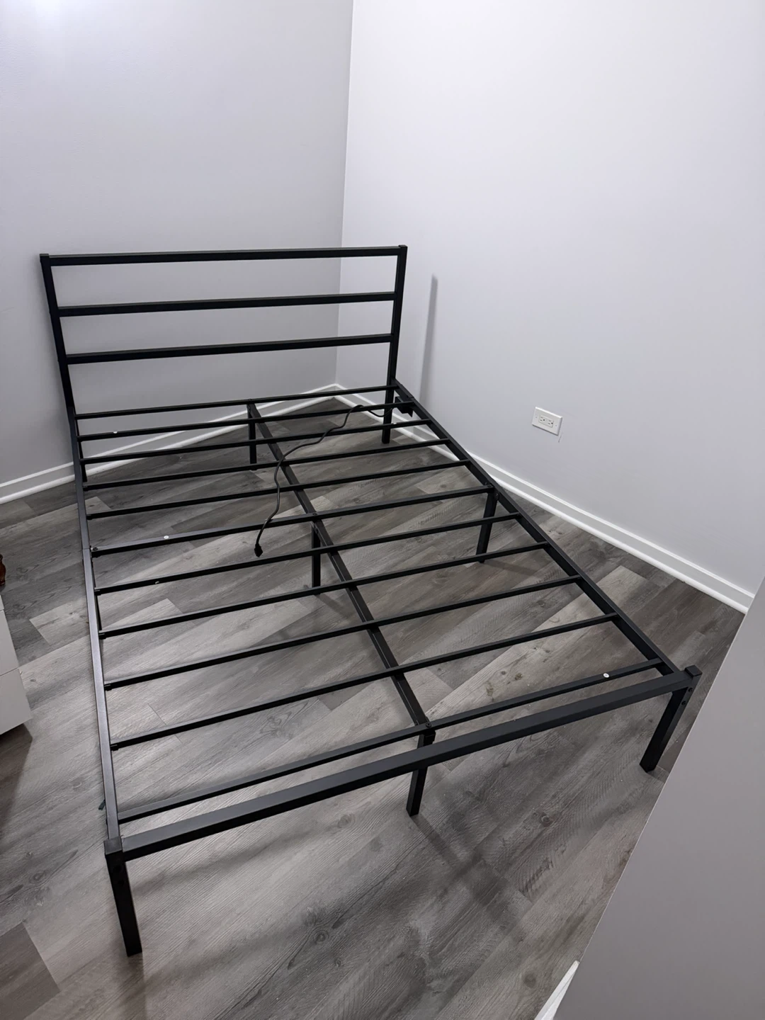 Full Size Bed Frame and Mattress - photo 4
