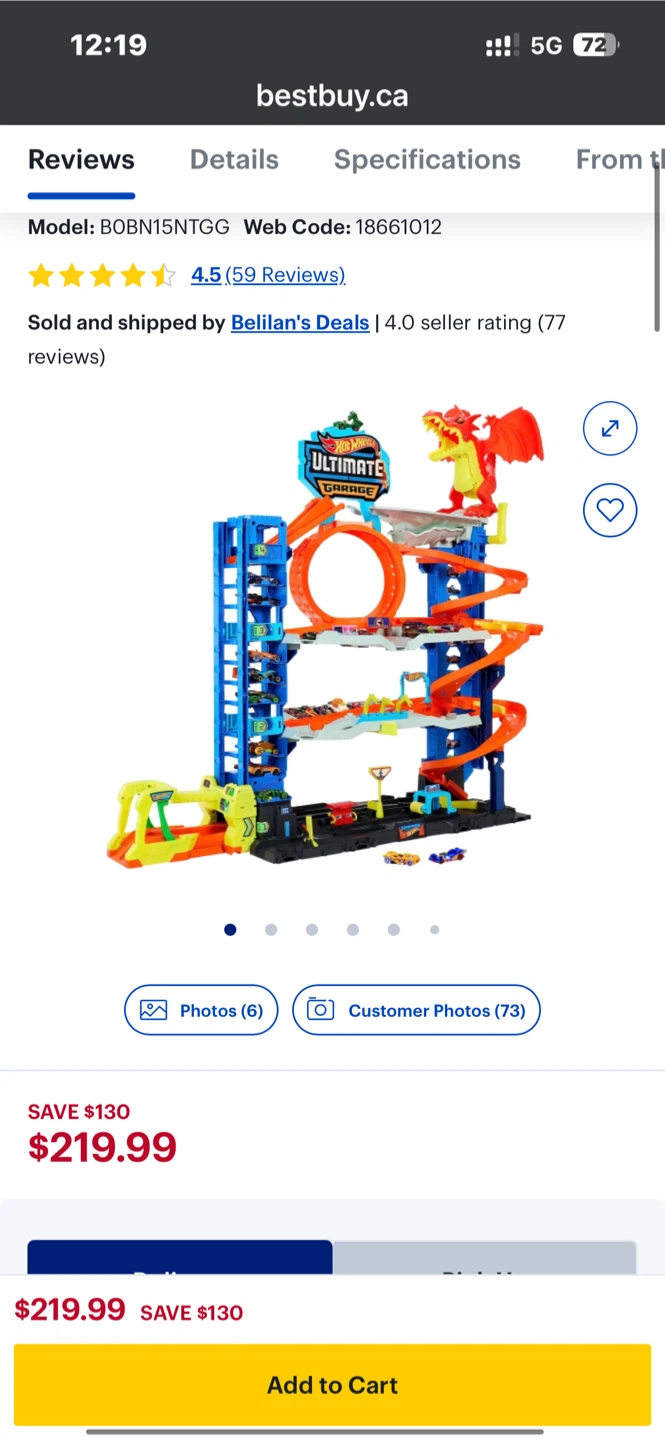 Hot Wheels Ultimate Garage - photo 2