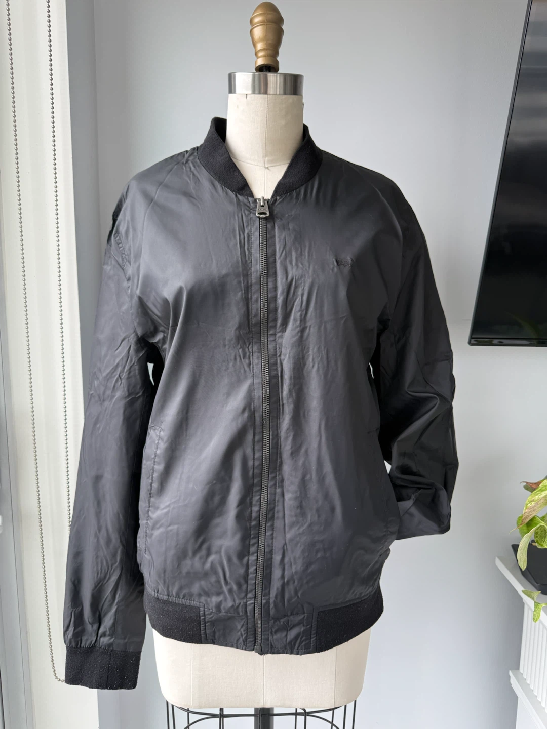 Levi's Black Bomber Jacket size small