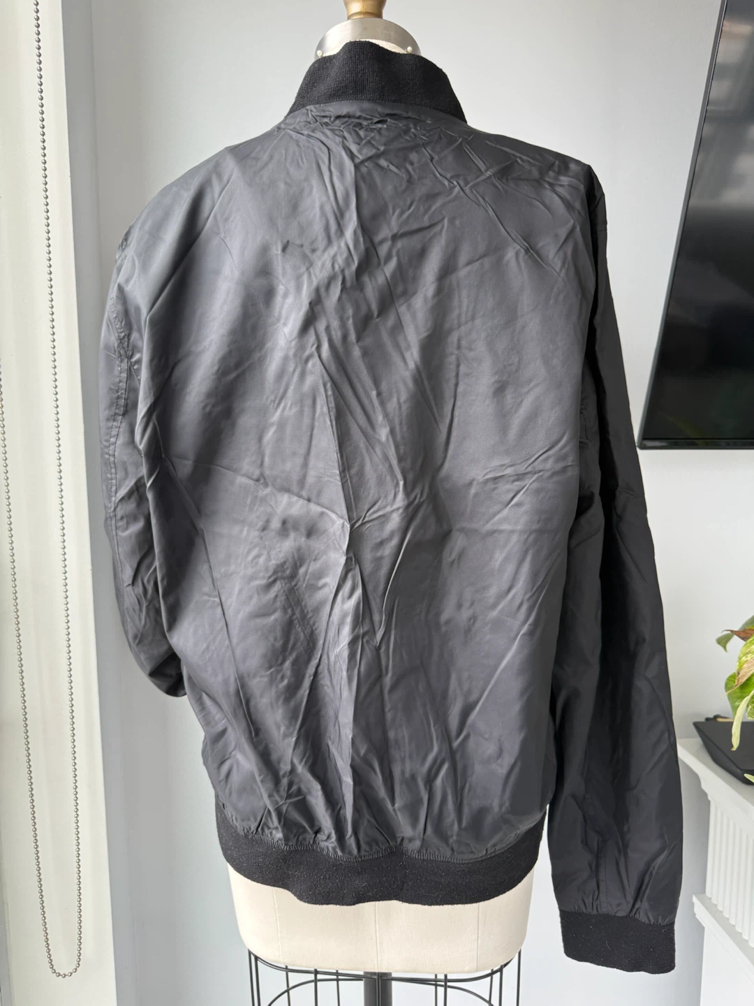 Levi's Black Bomber Jacket size small - photo 2