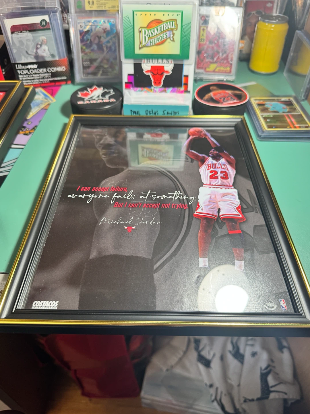 Michael Jordan Framed Motivational Quote Print