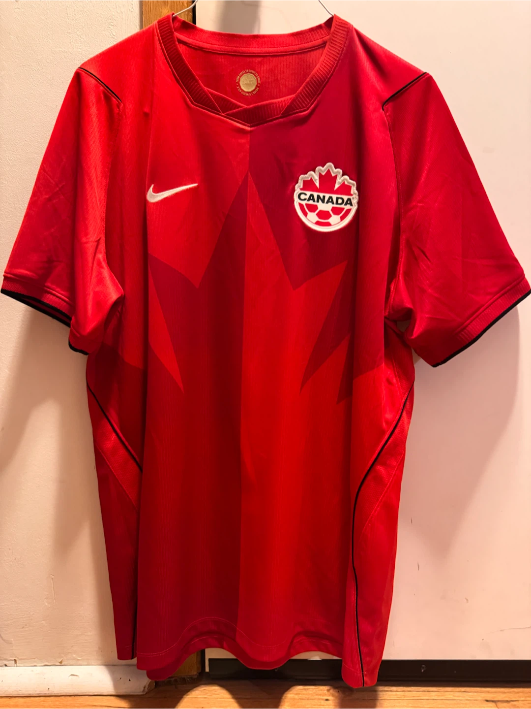 New Nike Canada Soccer Home Jersey XL