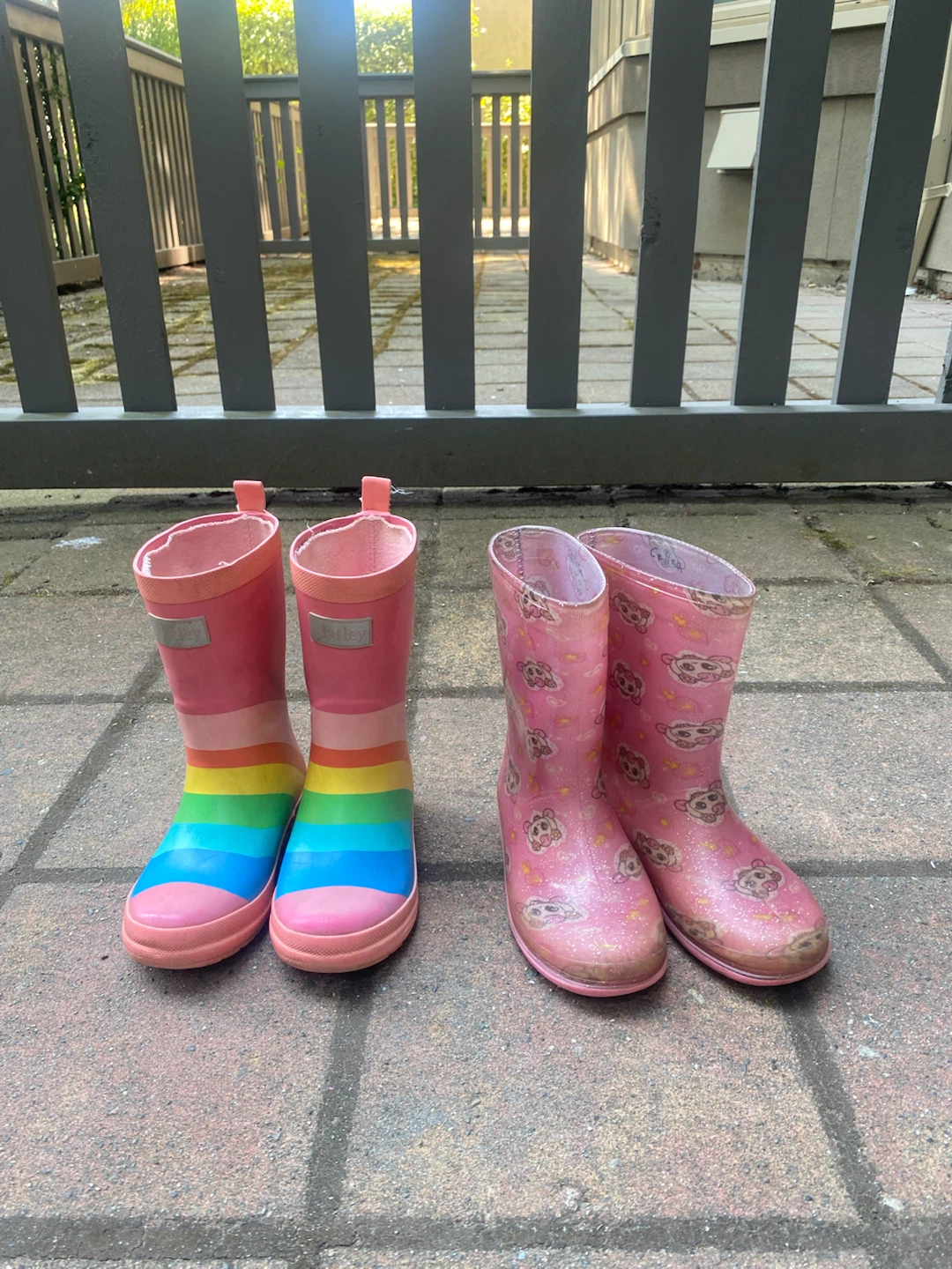 Girls’ Rain Boots – 2 Pairs