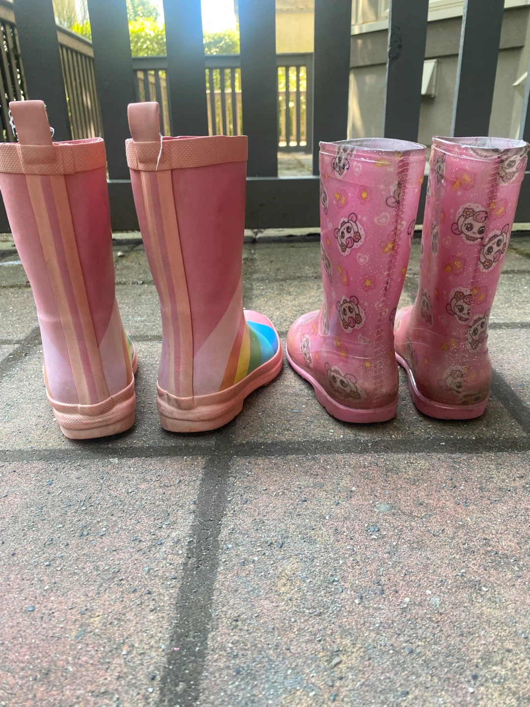 Girls’ Rain Boots – 2 Pairs - photo 2