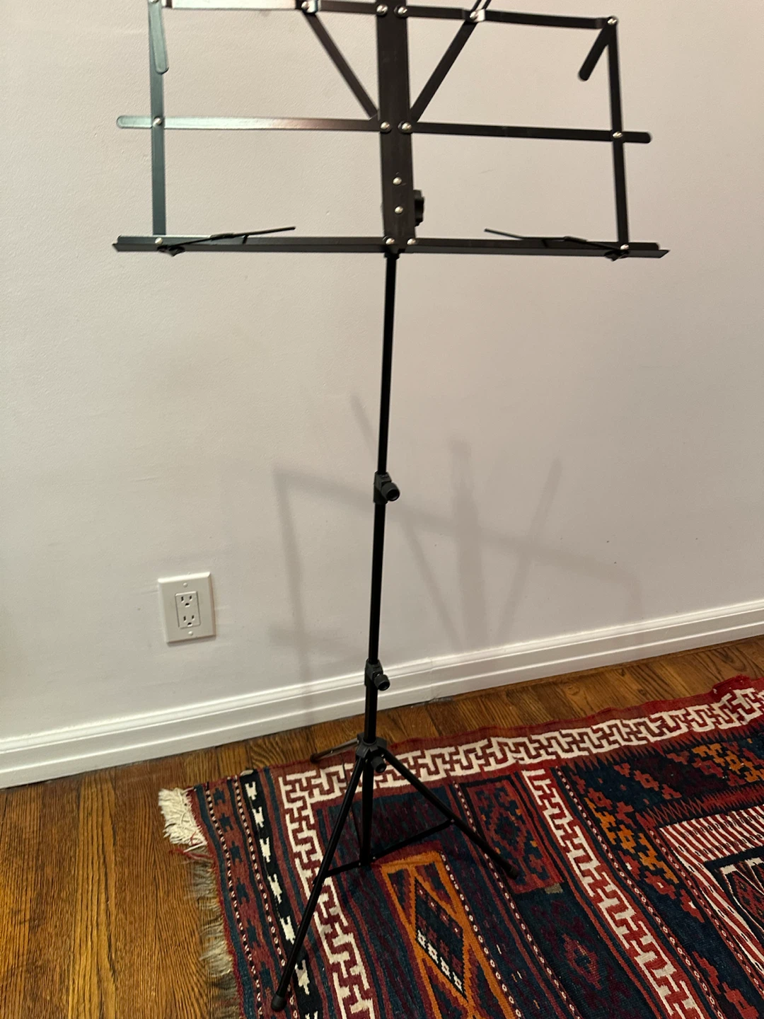 Black Music Stand with Carrying Bag - photo 3
