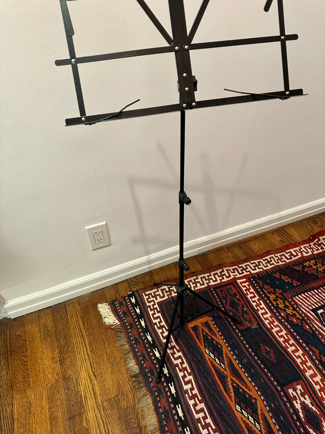 Black Music Stand with Carrying Bag - photo 4