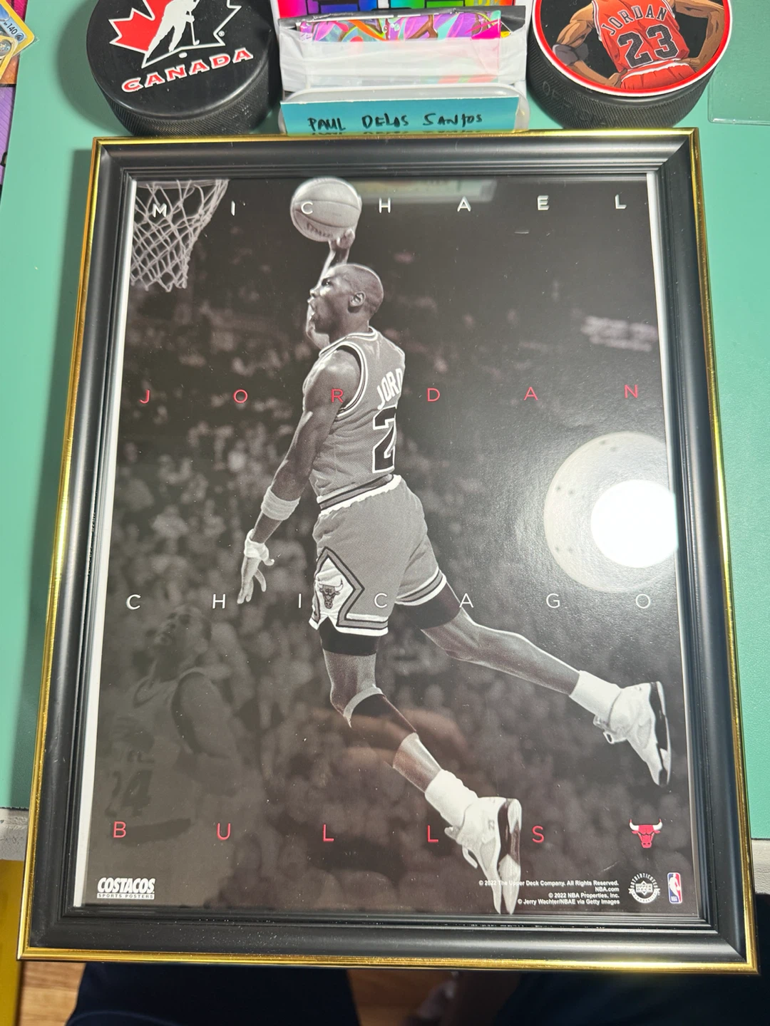 Michael Jordan Chicago Bulls Framed Poster