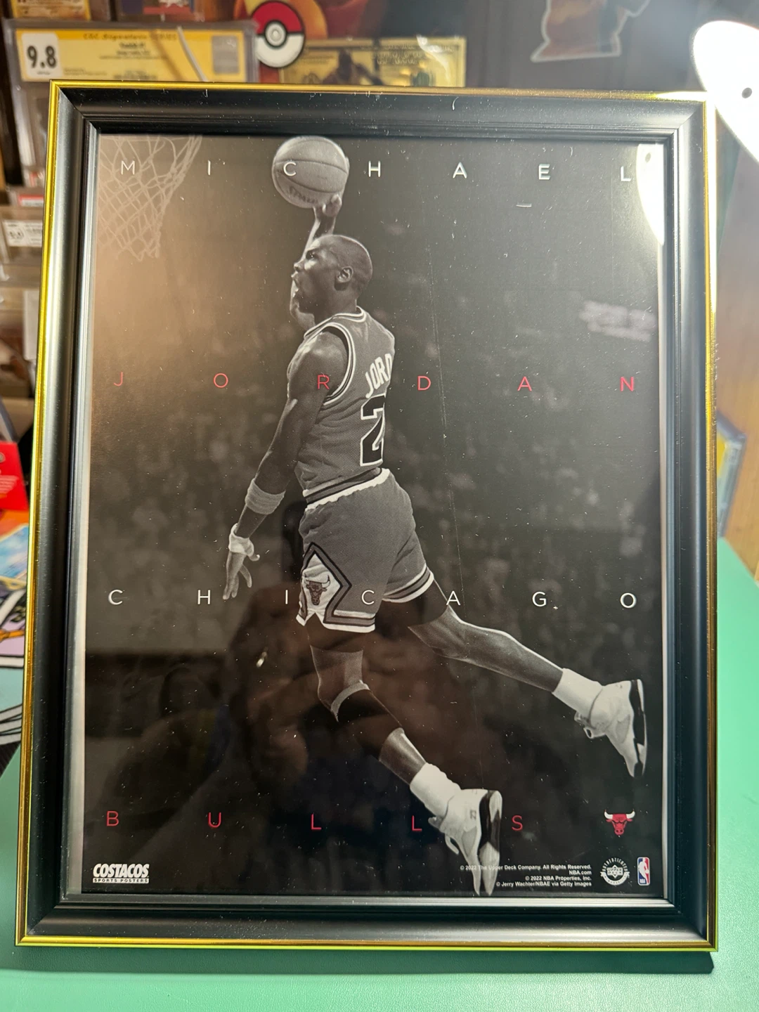 Michael Jordan Chicago Bulls Framed Poster - photo 2