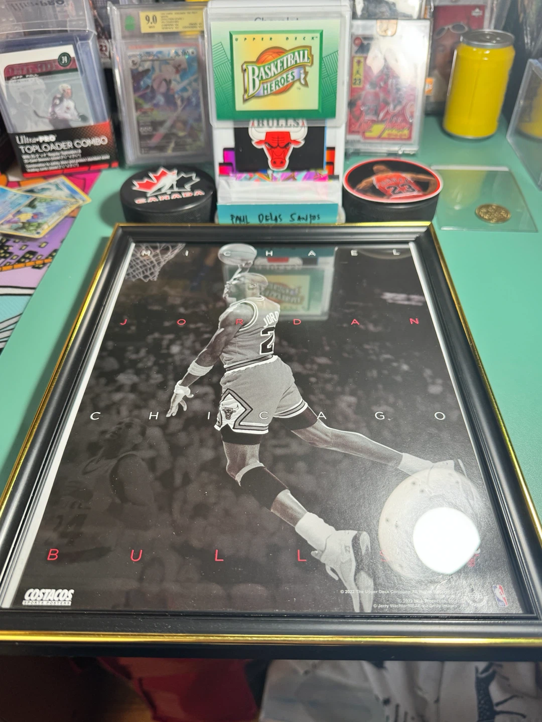 Michael Jordan Chicago Bulls Framed Poster - photo 3